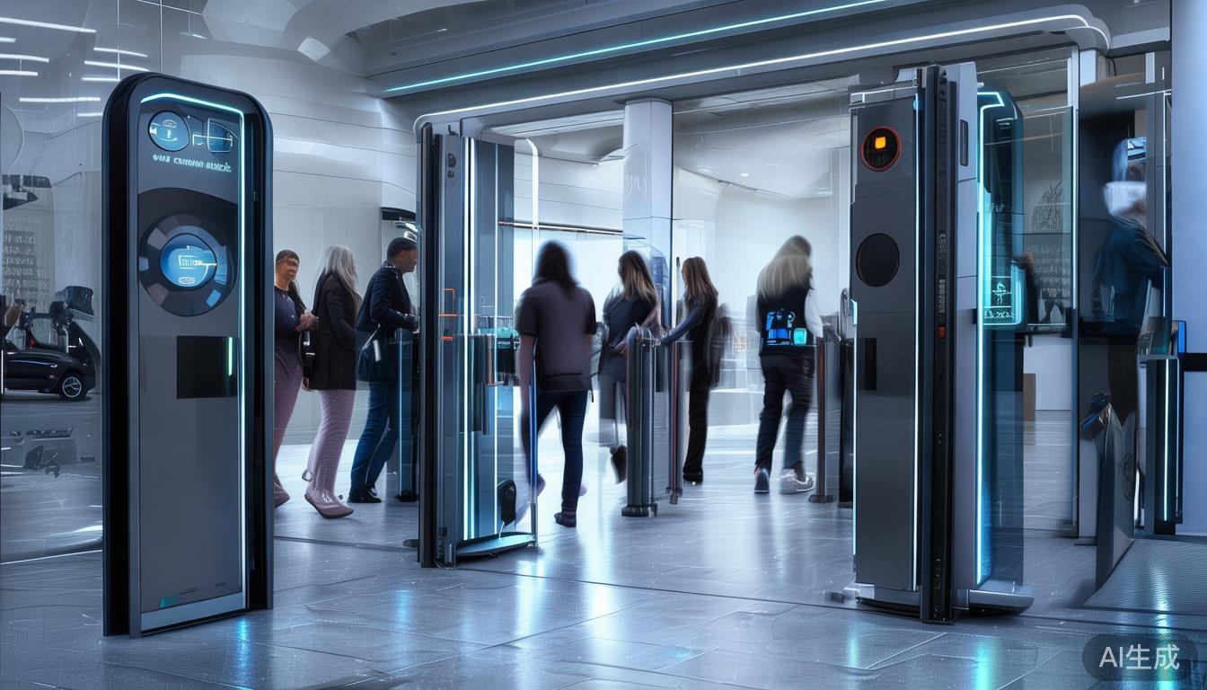 二、便捷的入场体验
使用电子卡入场，会员只需将手